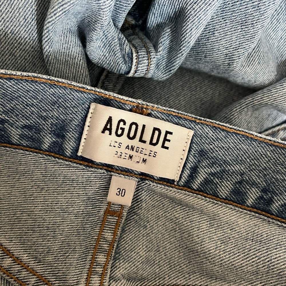 SOLD - Agolde Riley High Rise Straight Crop (size 30) - Picture 9 of 10